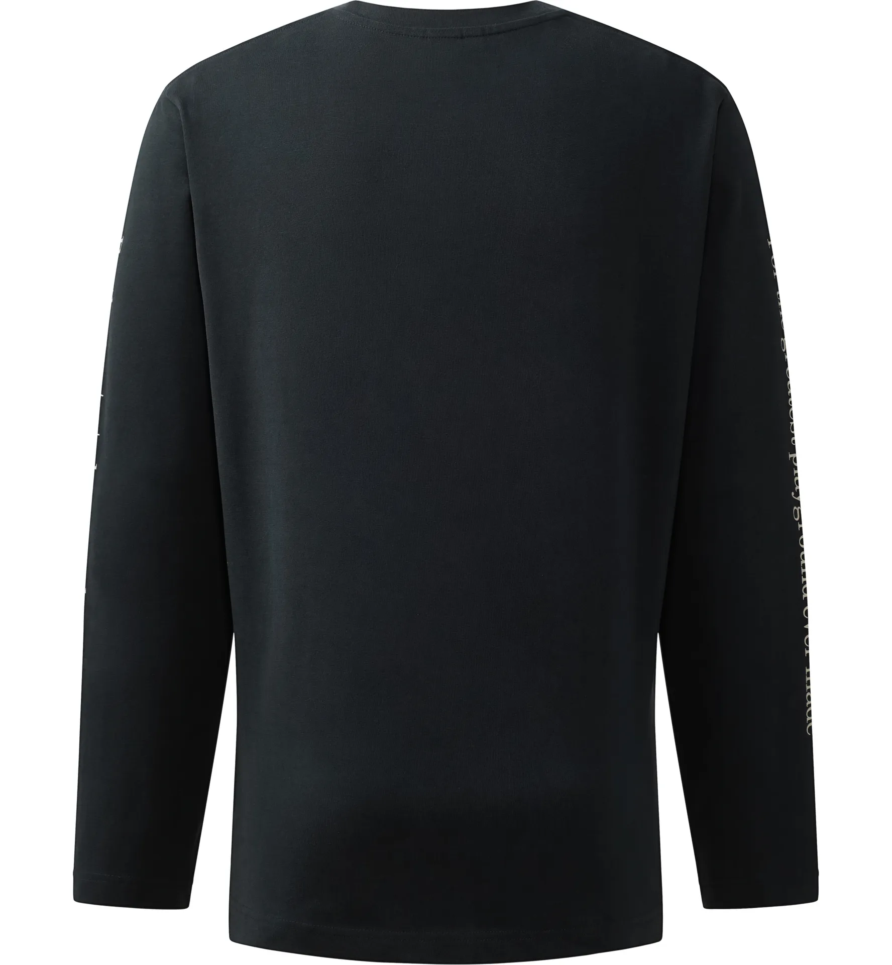 Brand LS Tee Men True Black