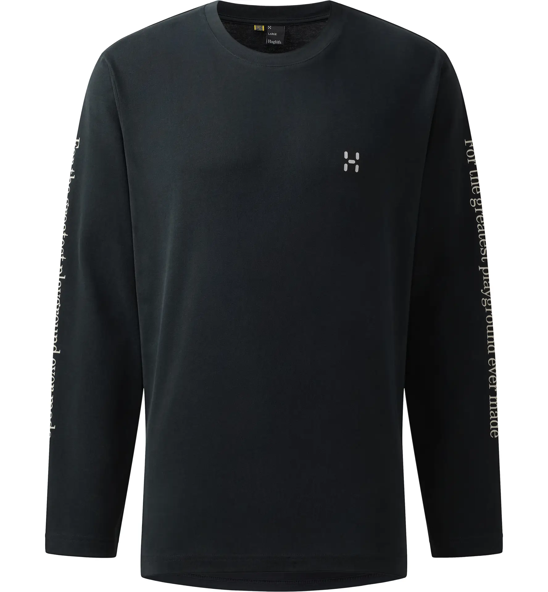 Brand LS Tee Men True Black