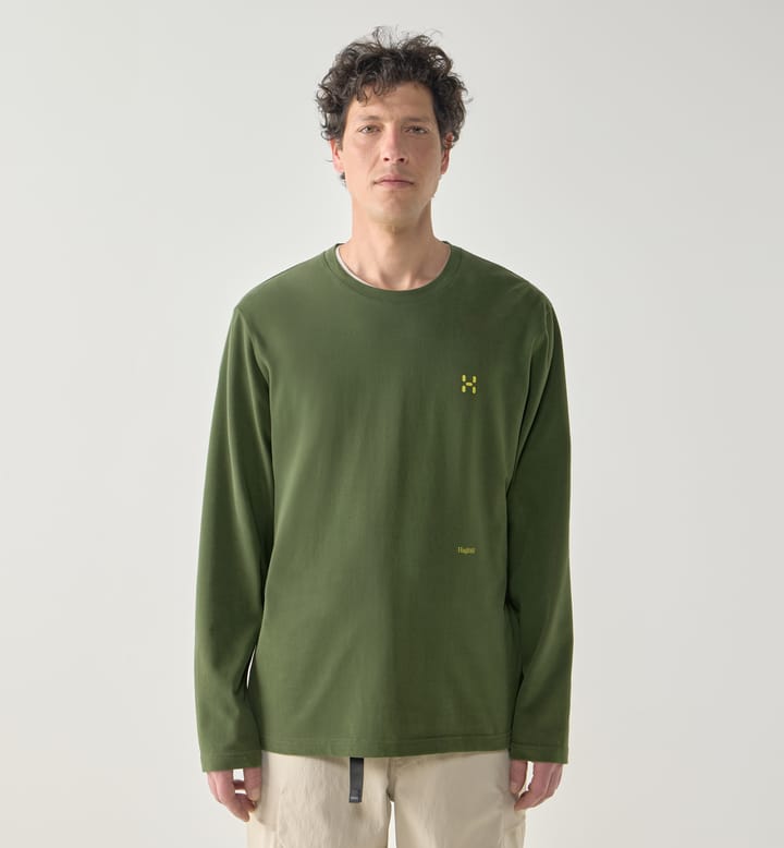 Brand LS Tee Men Seaweed Green