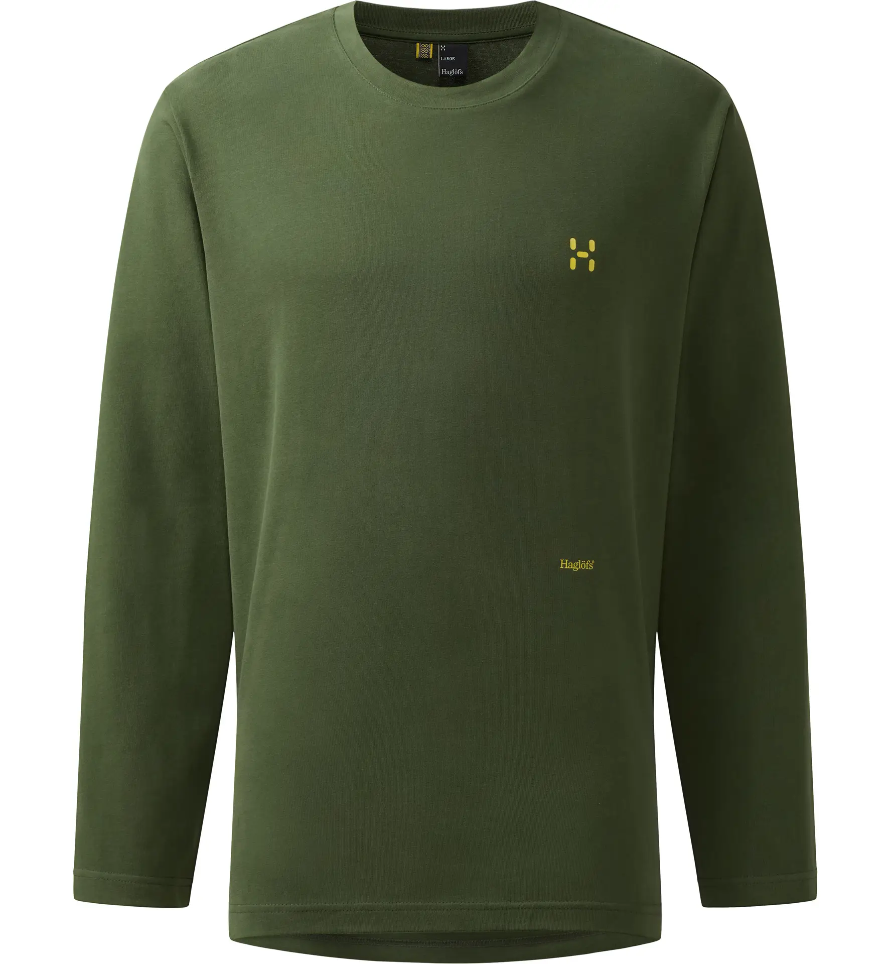 Brand LS Tee Men Seaweed Green