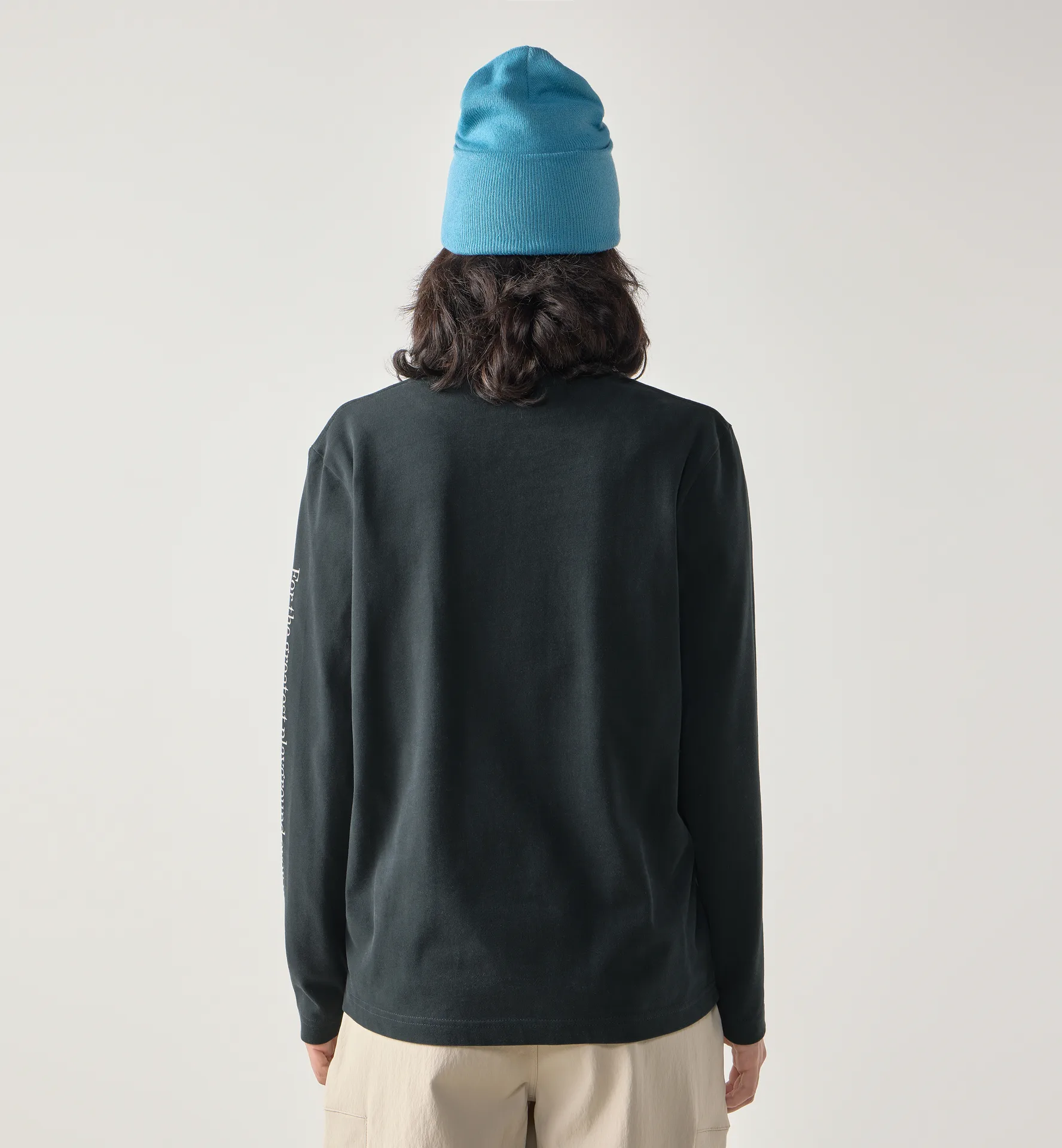 Brand LS Tee Women True Black