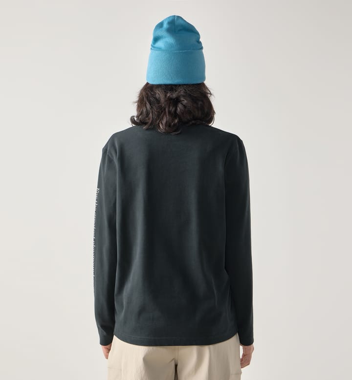 Brand LS Tee Women True Black