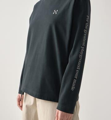 Brand LS Tee Women True Black