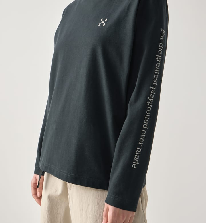 Brand LS Tee Women True Black Brand LS Tee Women True Black
