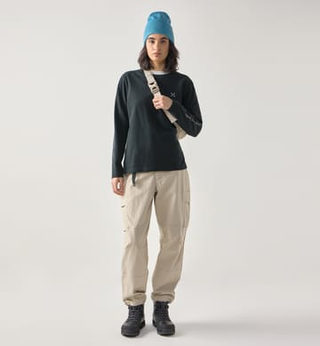 Brand LS Tee Women True Black