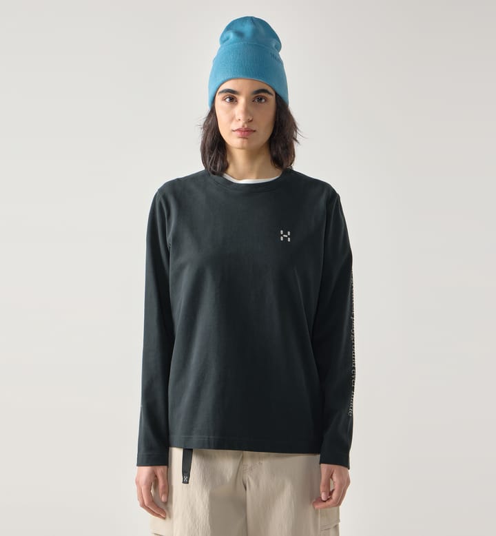 Brand LS Tee Women True Black Brand LS Tee Women True Black