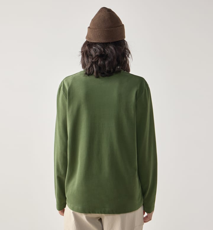 Brand LS Tee Women Seaweed Green Brand LS Tee Women Seaweed Green