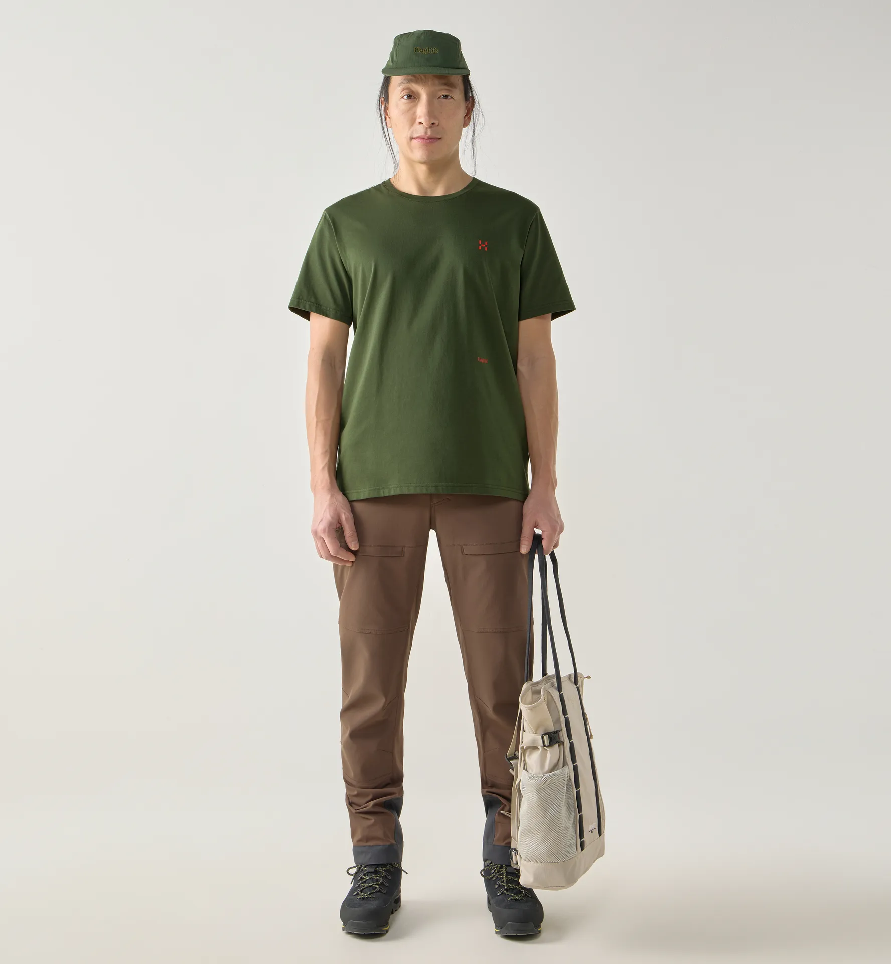 Brand Outsiders Tee Men Seaweed Green