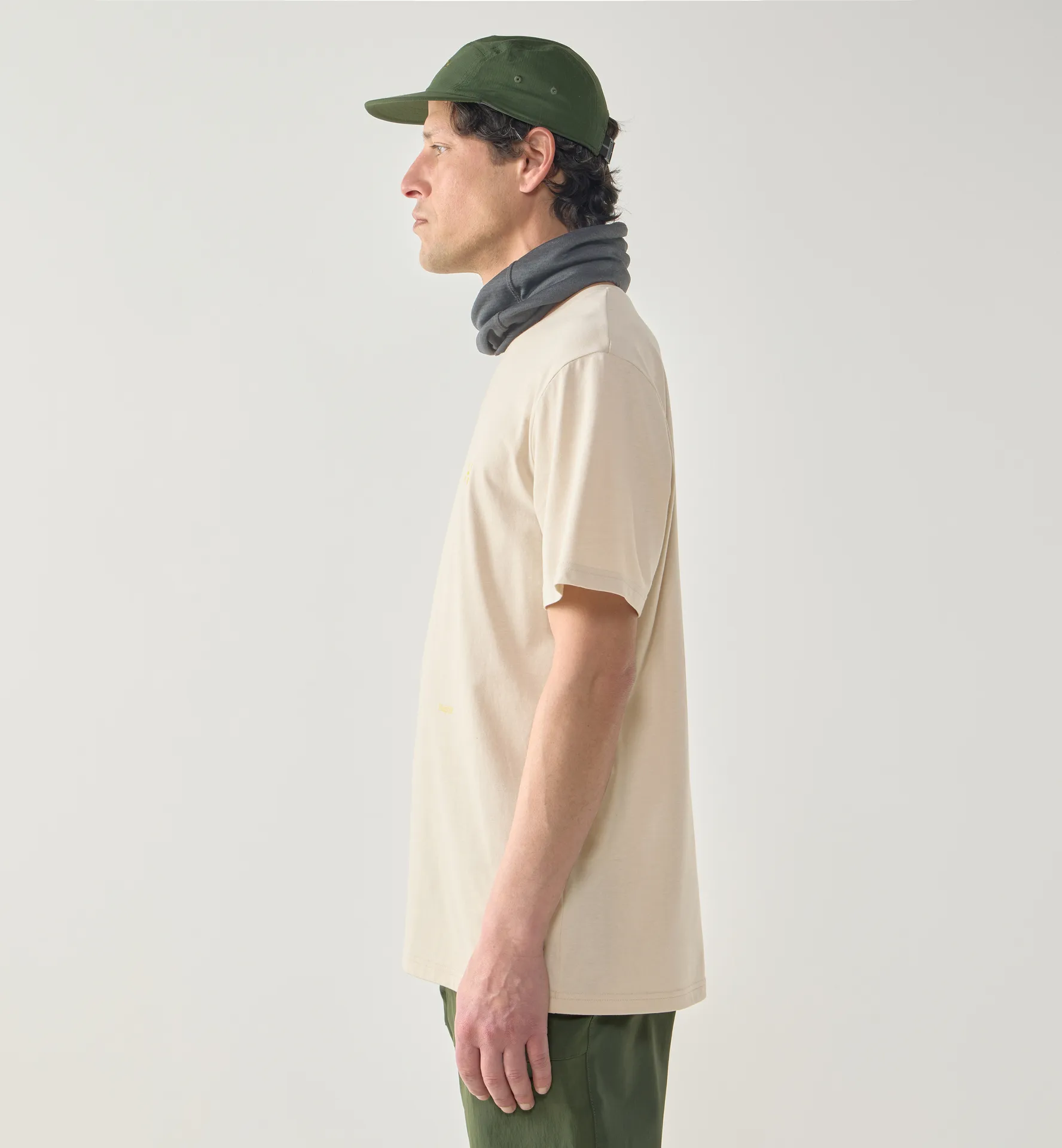 Brand Outsiders Tee Men Chalk Beige