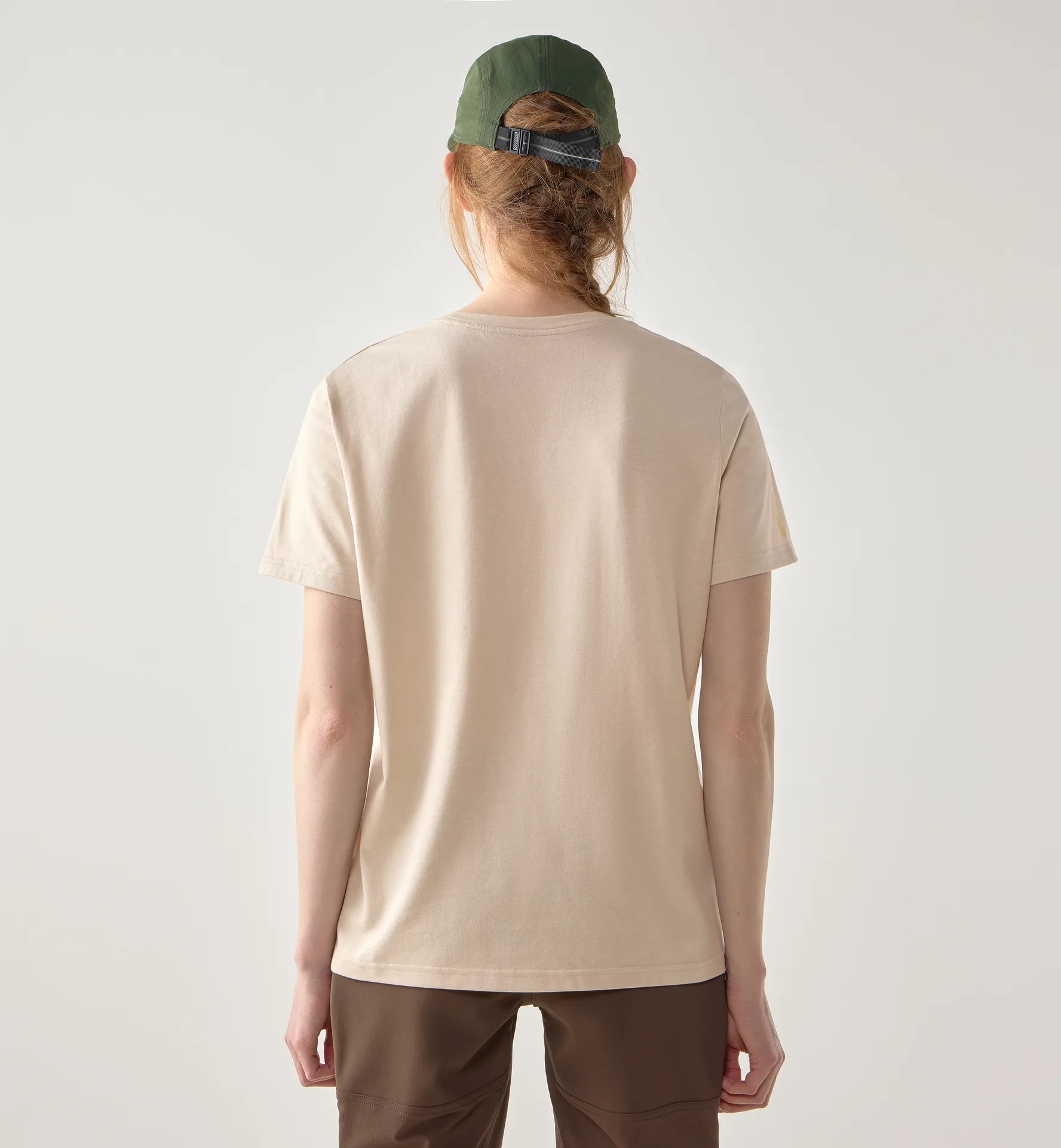 Brand Outsiders Tee Women Chalk Beige