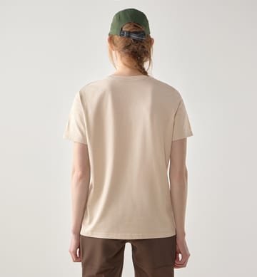 Brand Outsiders Tee Women Chalk Beige
