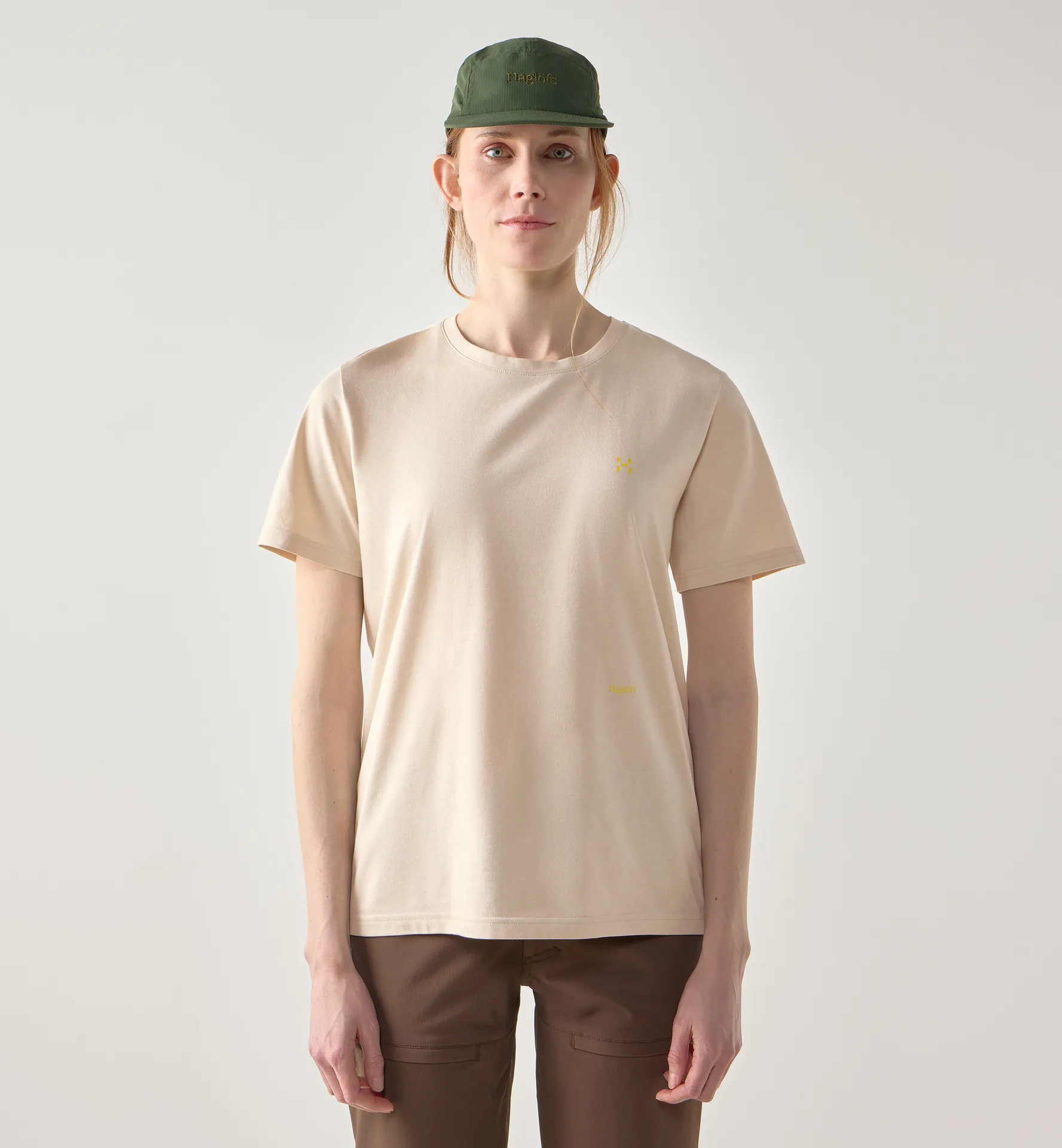 Brand Outsiders Tee Women Chalk Beige