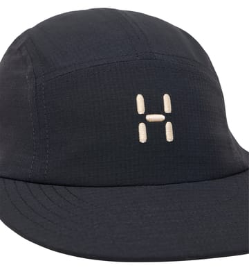 Brand Five Panel Cap True Black