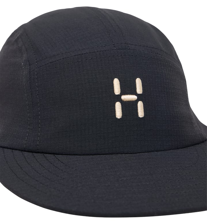 Brand Five Panel Cap True Black