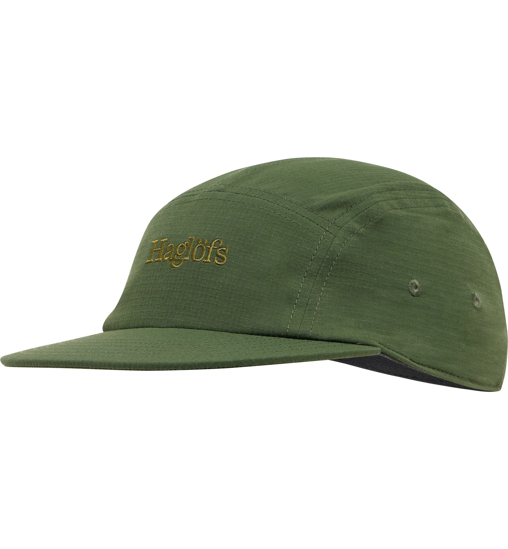Brand Five Panel Cap Seaweed Green