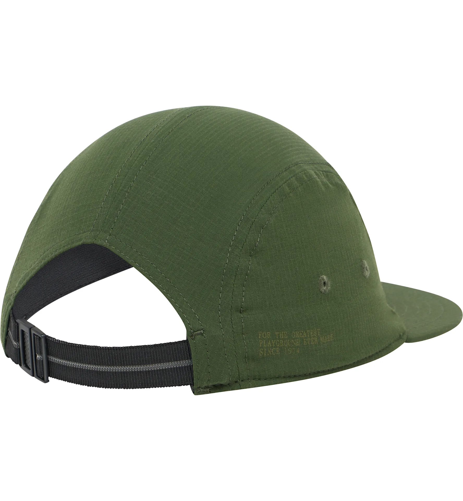 Brand Five Panel Cap Seaweed Green