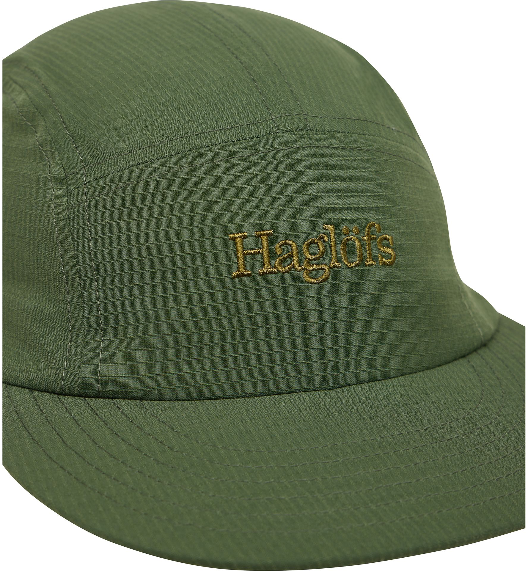 Brand Five Panel Cap Seaweed Green