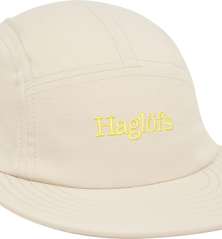 Brand Five Panel Cap Chalk Beige