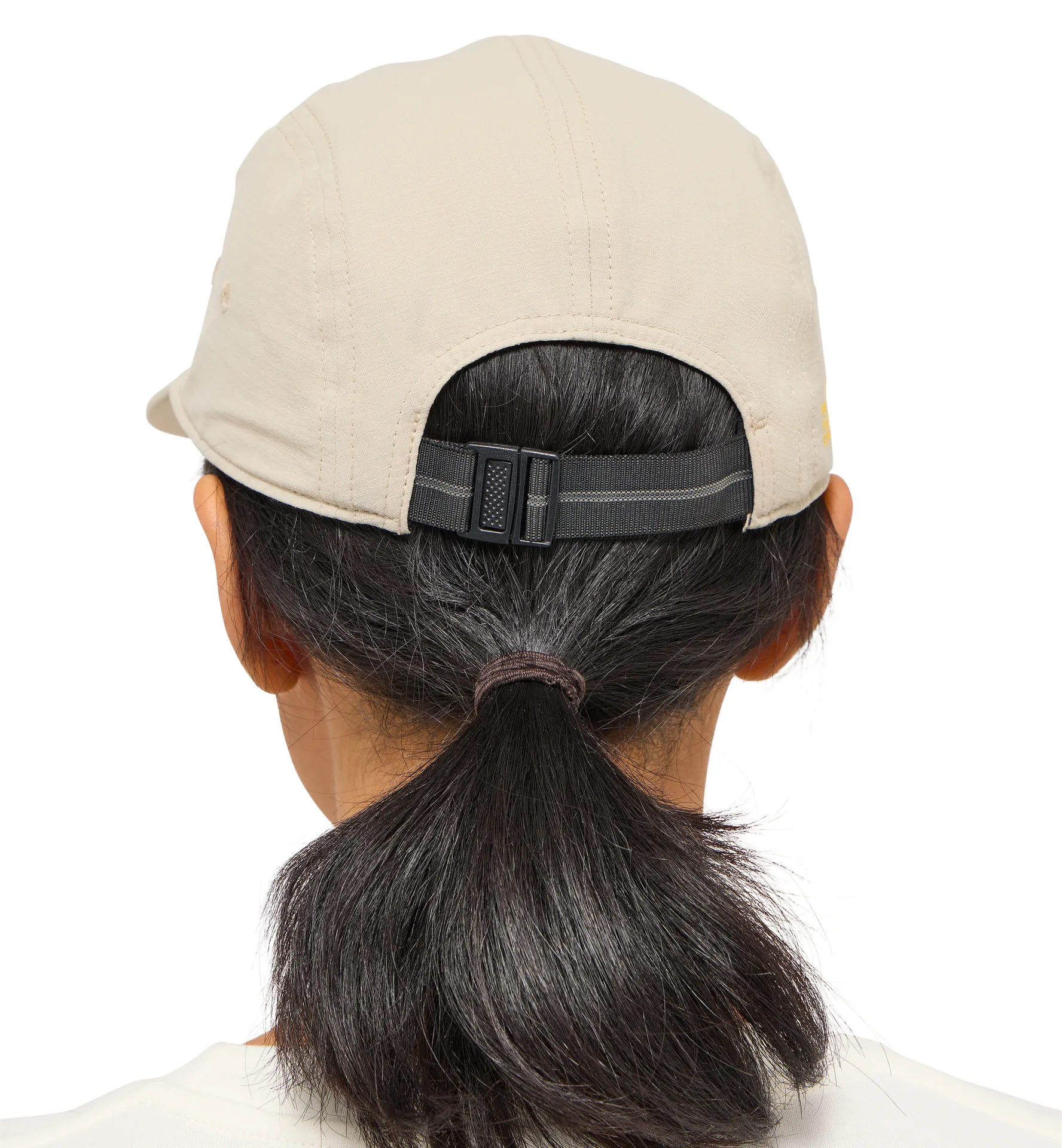 Brand Five Panel Cap Chalk Beige