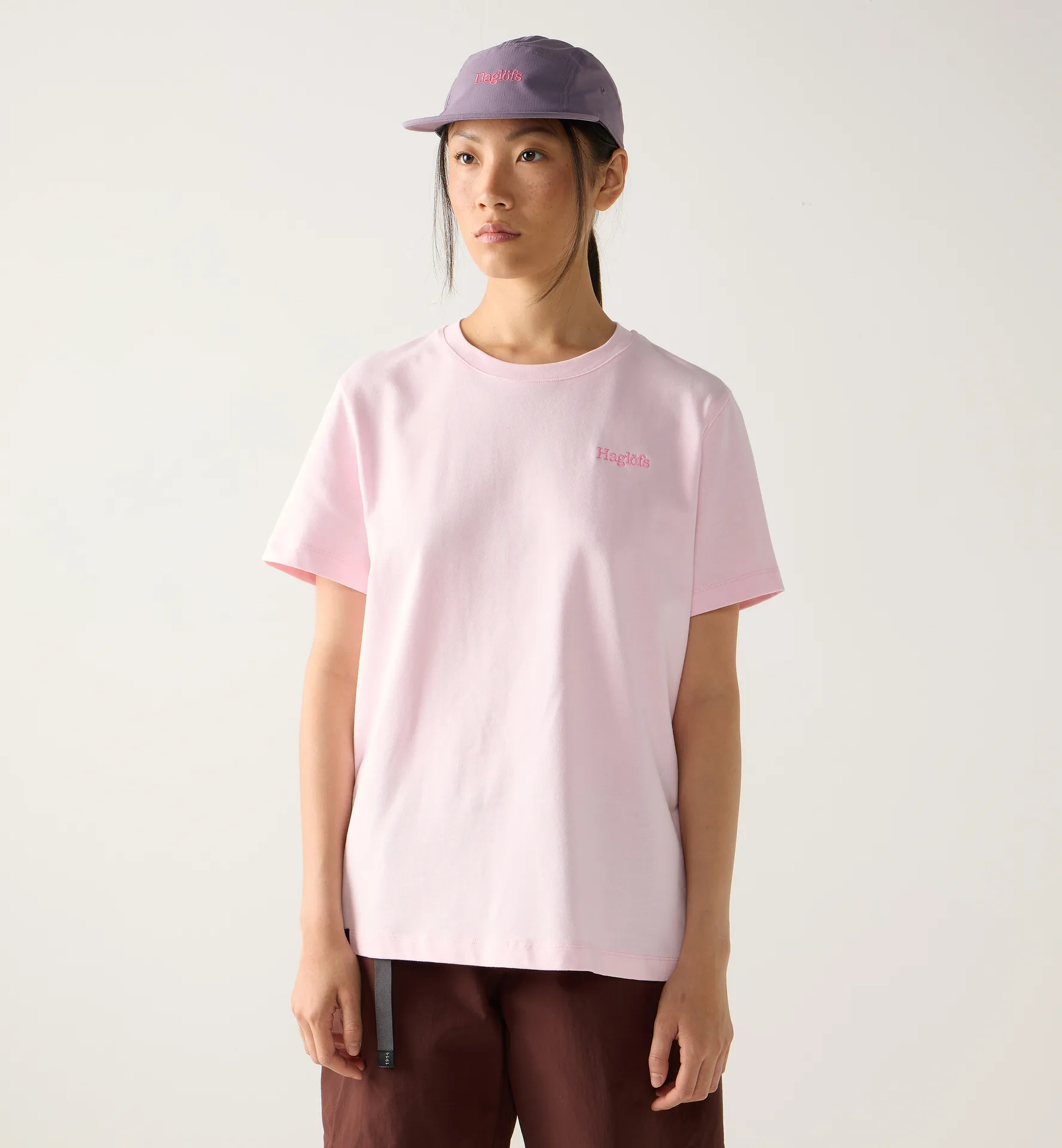 Brand Five Panel Cap Purple Fog