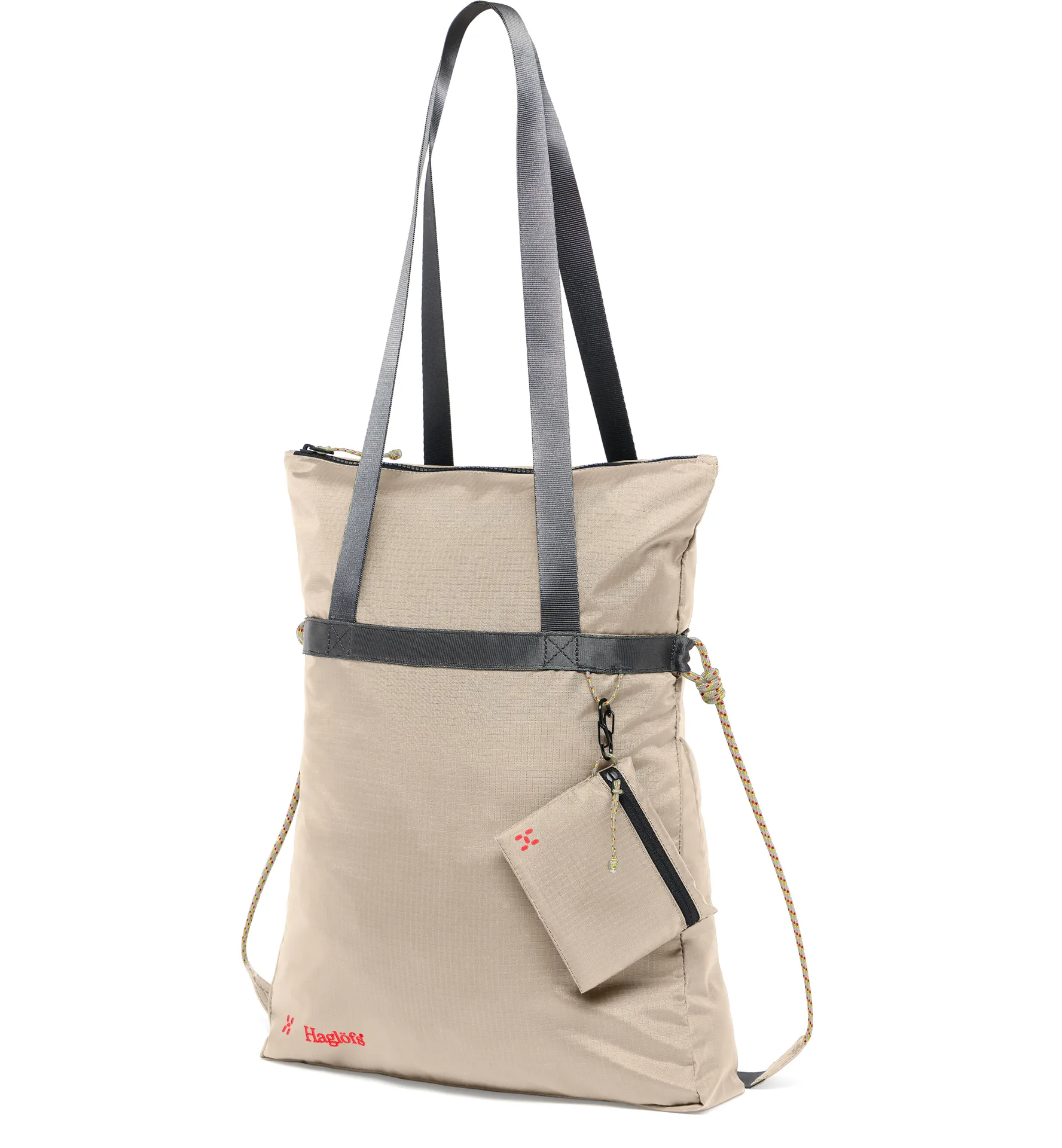 Brand Tote Chalk Beige