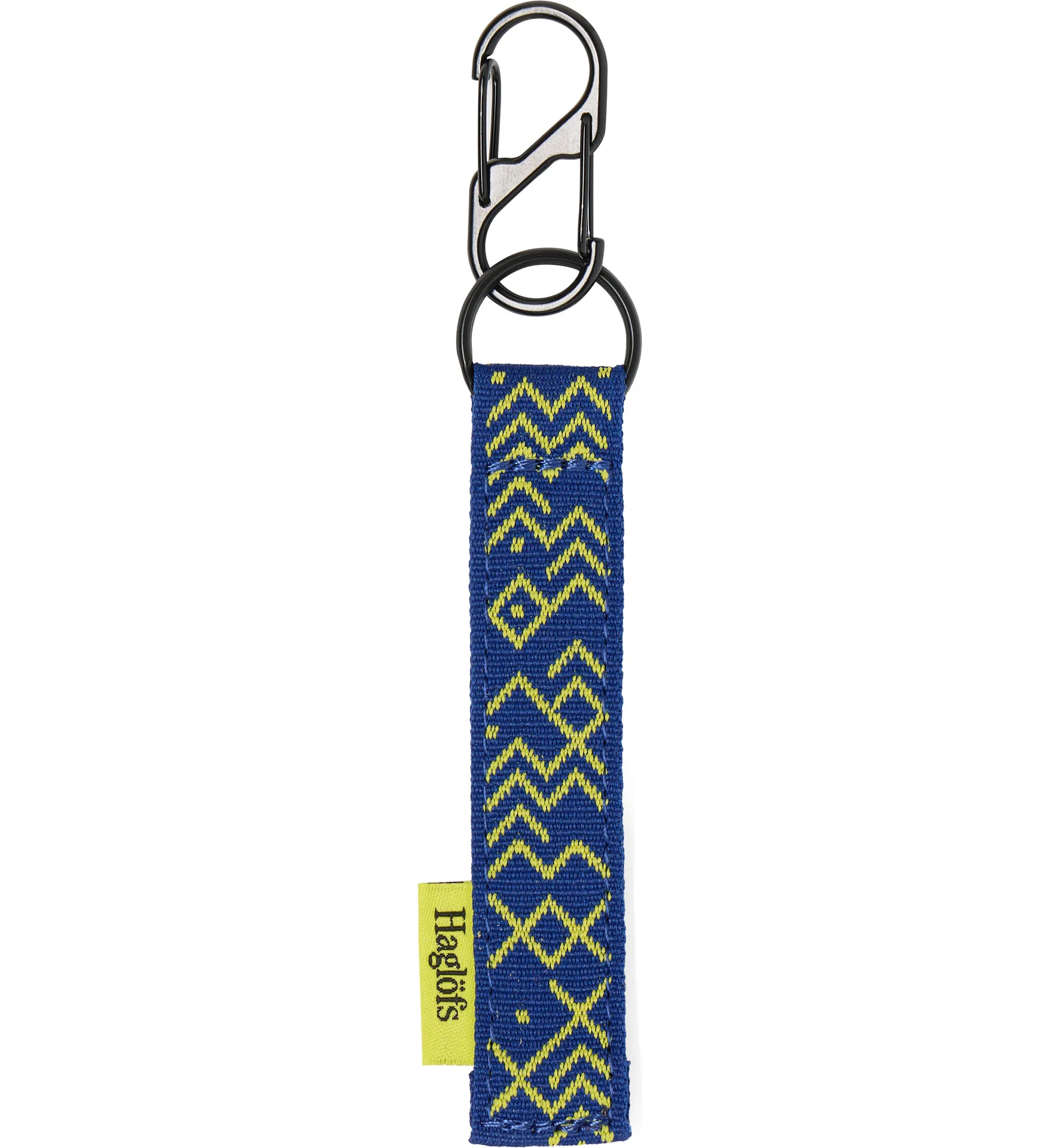 Brand Cord key ring Electric Blue/Tech Yellow