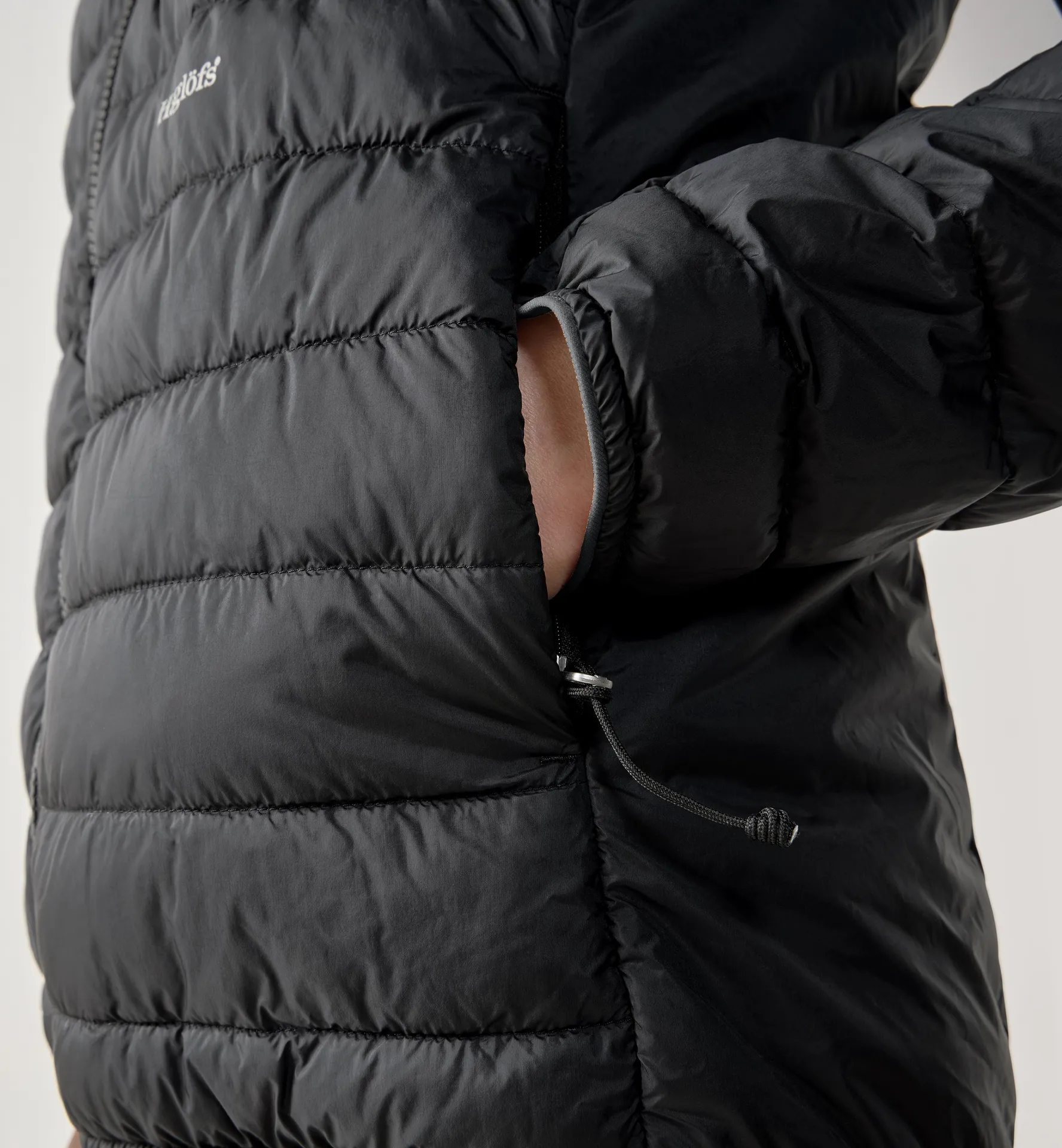 Brand Mimic Hood Women True Black