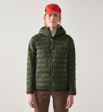 Brand Mimic Hood Women Seaweed Green
