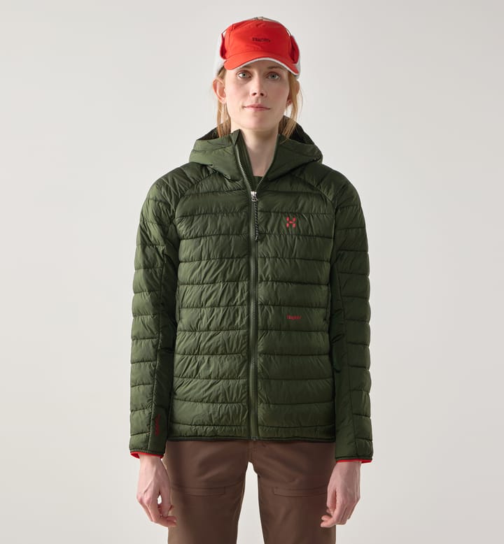 Brand Mimic Hood Women Seaweed Green
