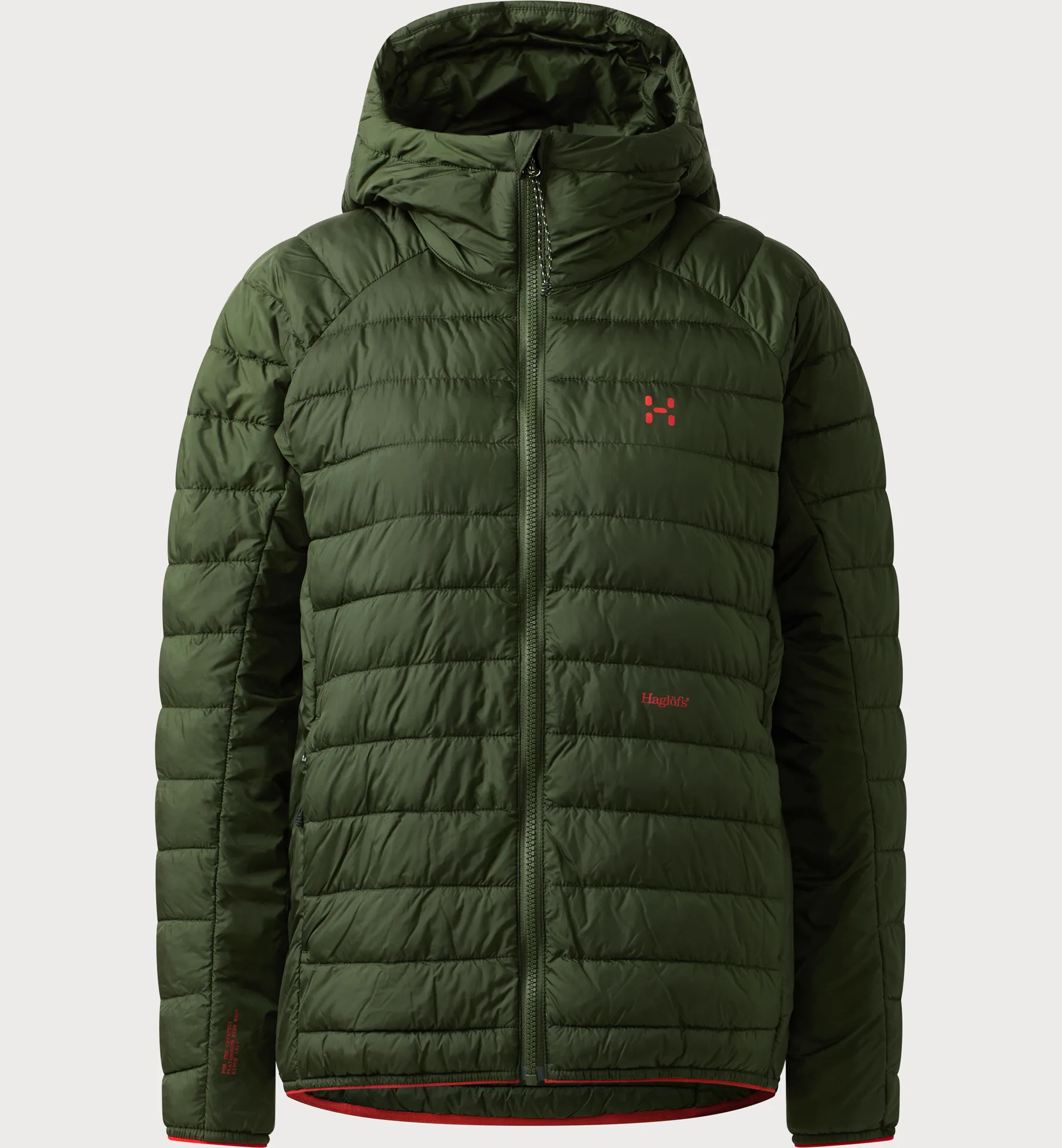 Brand Mimic Hood Women Seaweed Green