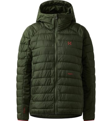 Brand Mimic Hood Women Seaweed Green