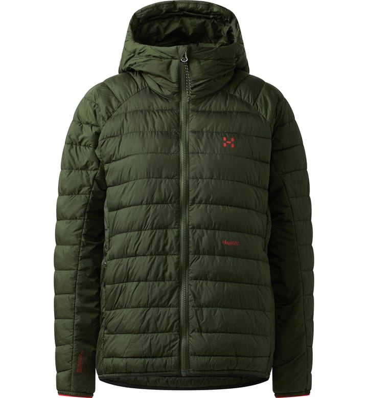 Brand Mimic Hood Women Seaweed Green