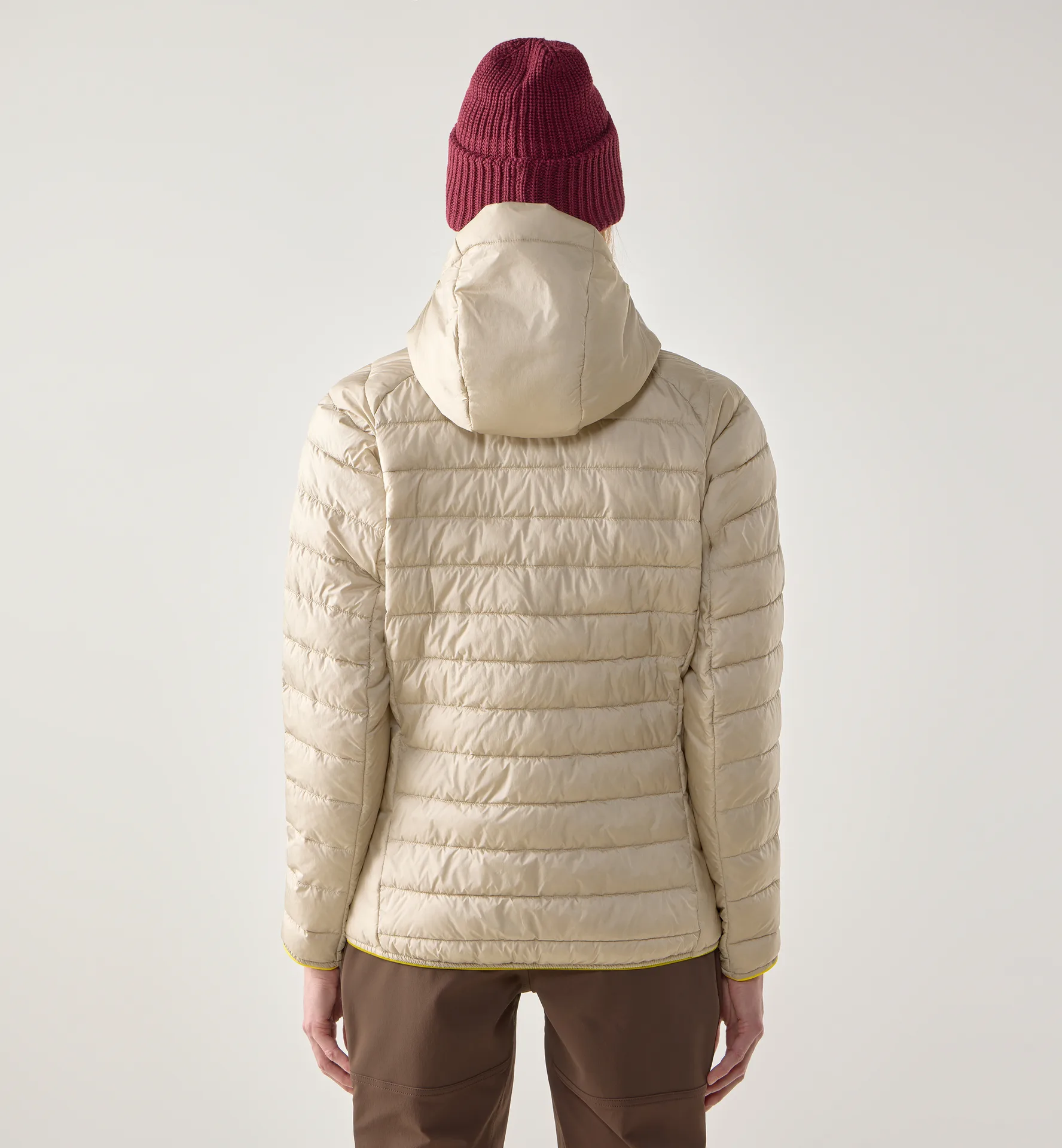 Brand Mimic Hood Women Chalk Beige