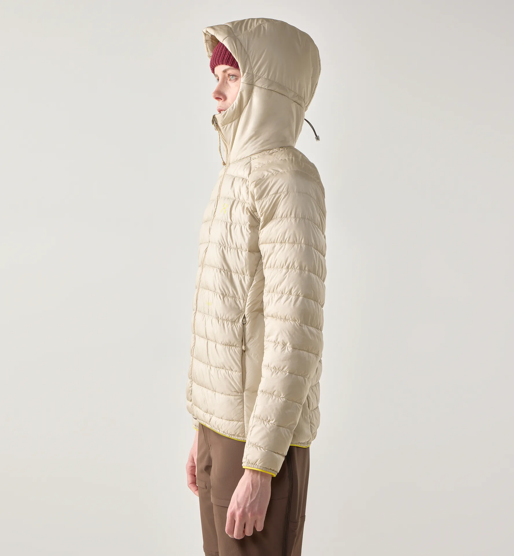 Brand Mimic Hood Women Chalk Beige