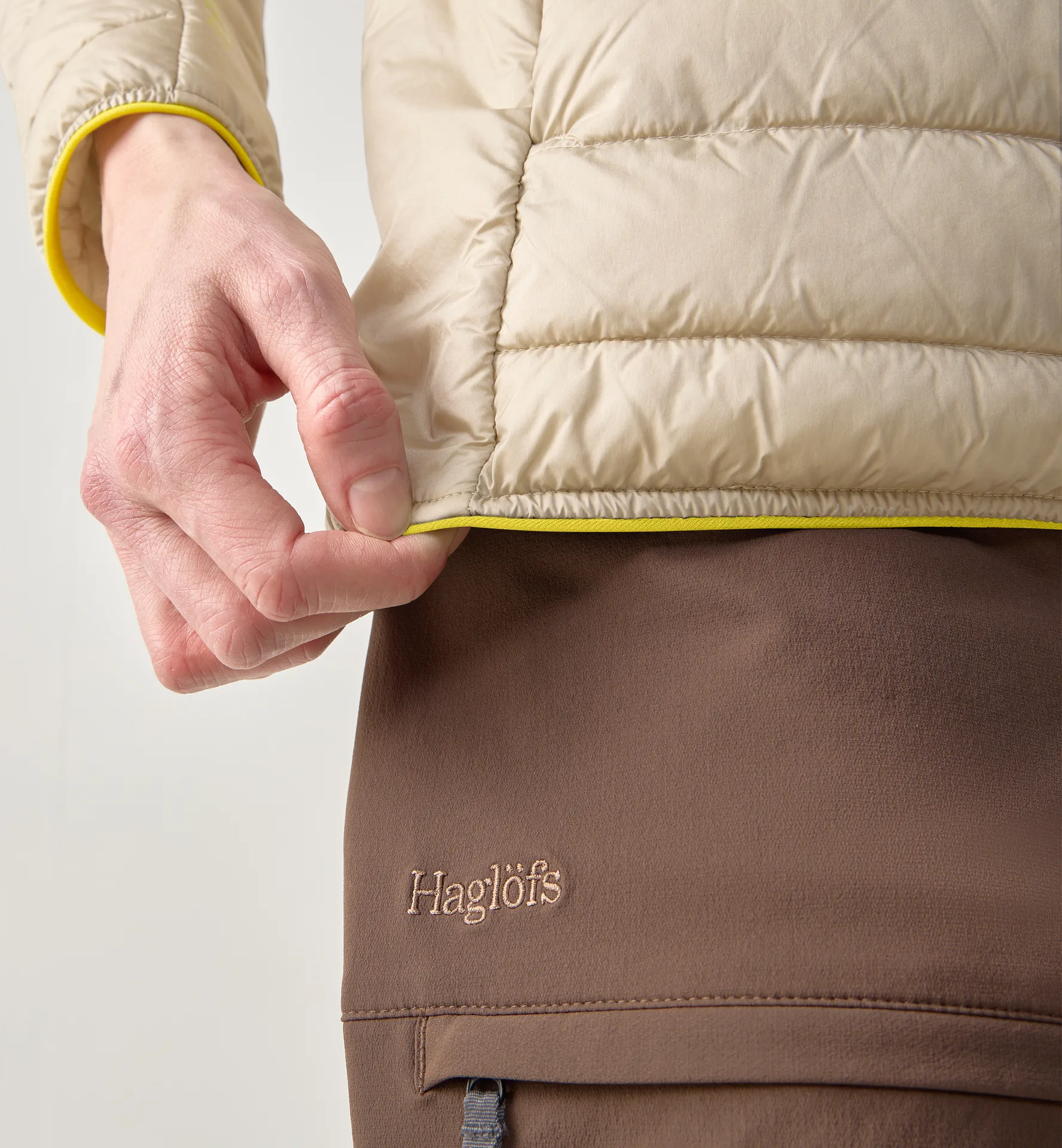 Brand Mimic Hood Women Chalk Beige