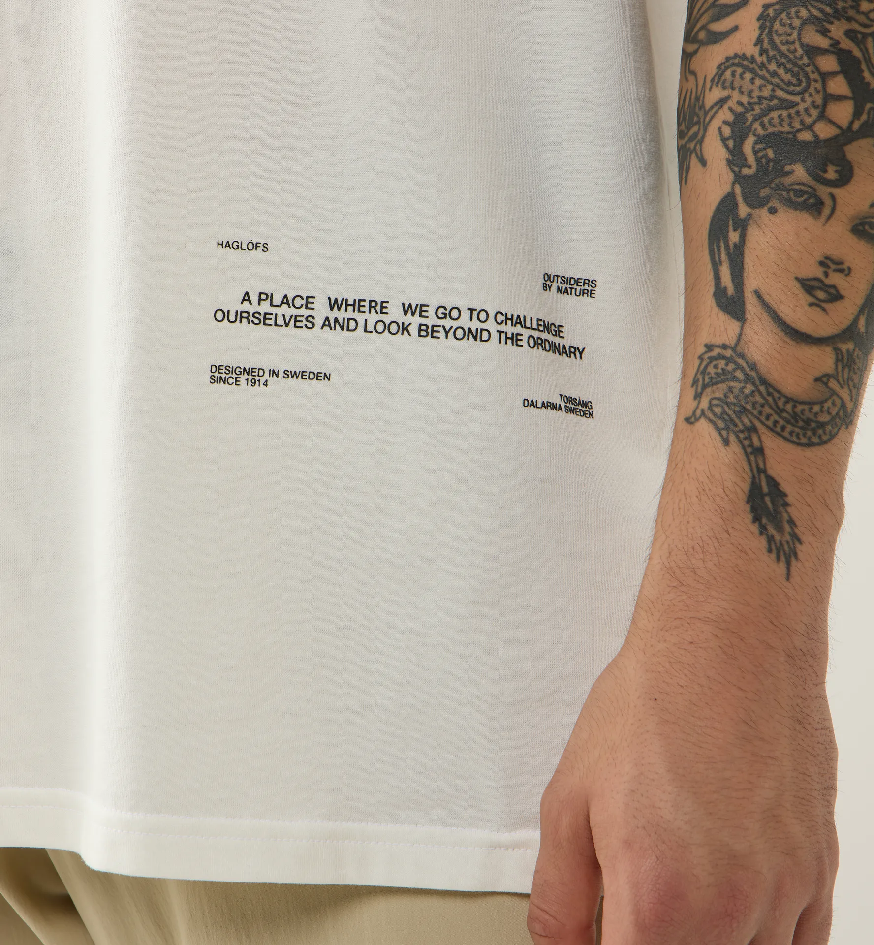 Outsiders Graphic Tee Men Soft White