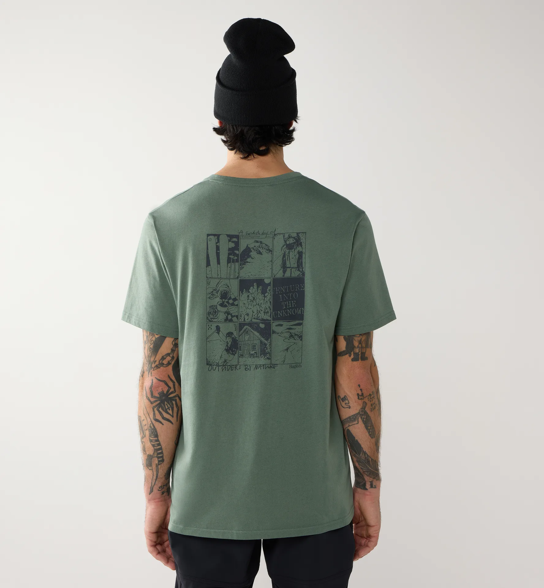 Outsiders Graphic Tee Men Chlorophyll Green 1