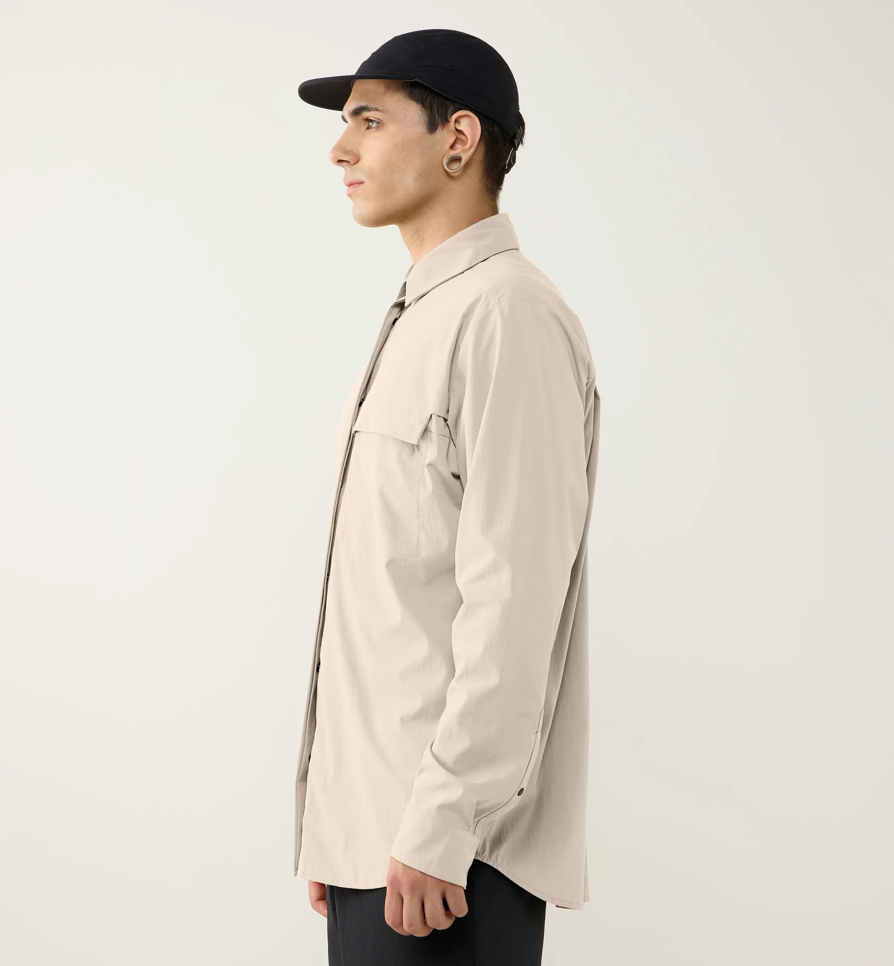 Salo Shirt II Men Chalk Beige