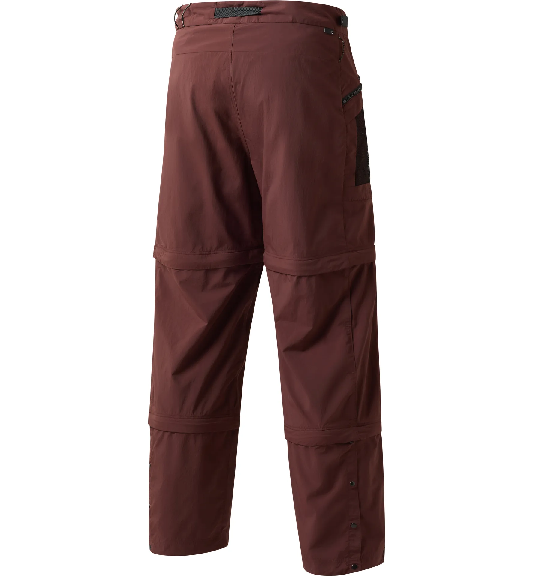 Solis Zip Off Pant Men Maroon Trail