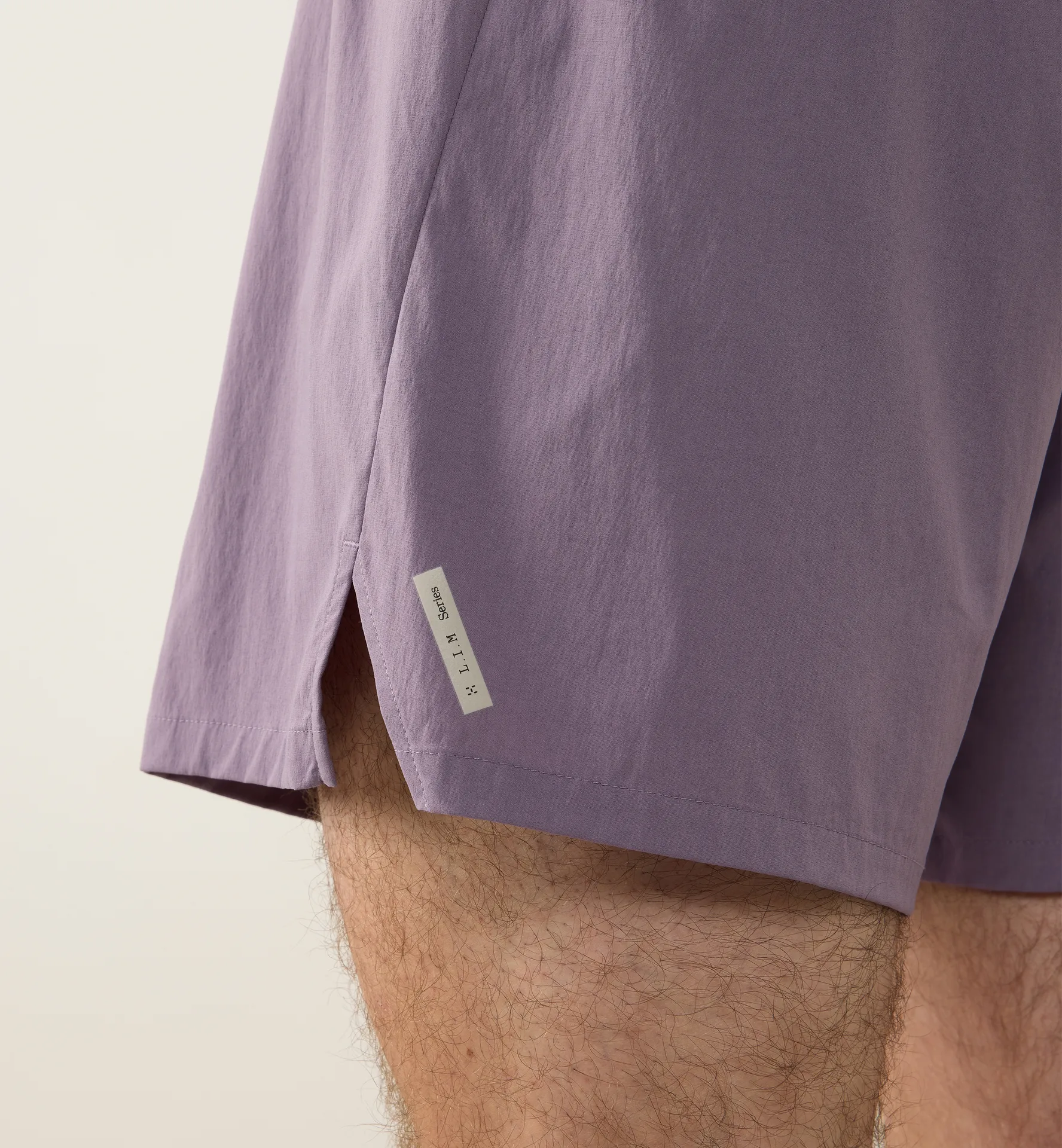 L.I.M Pace Shorts Men Purple Fog