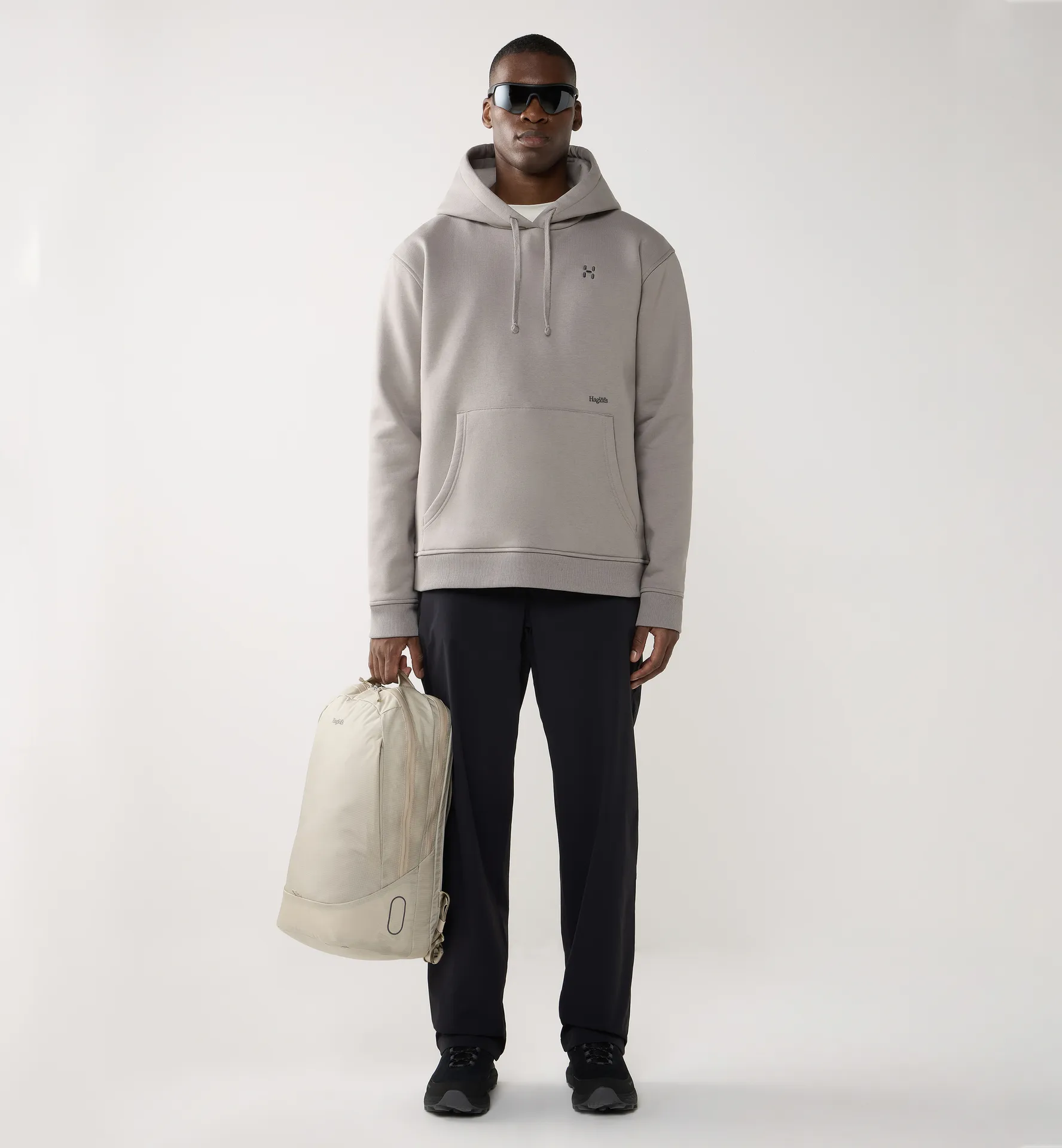 Haglöfs Hoodie Men Stone Brick