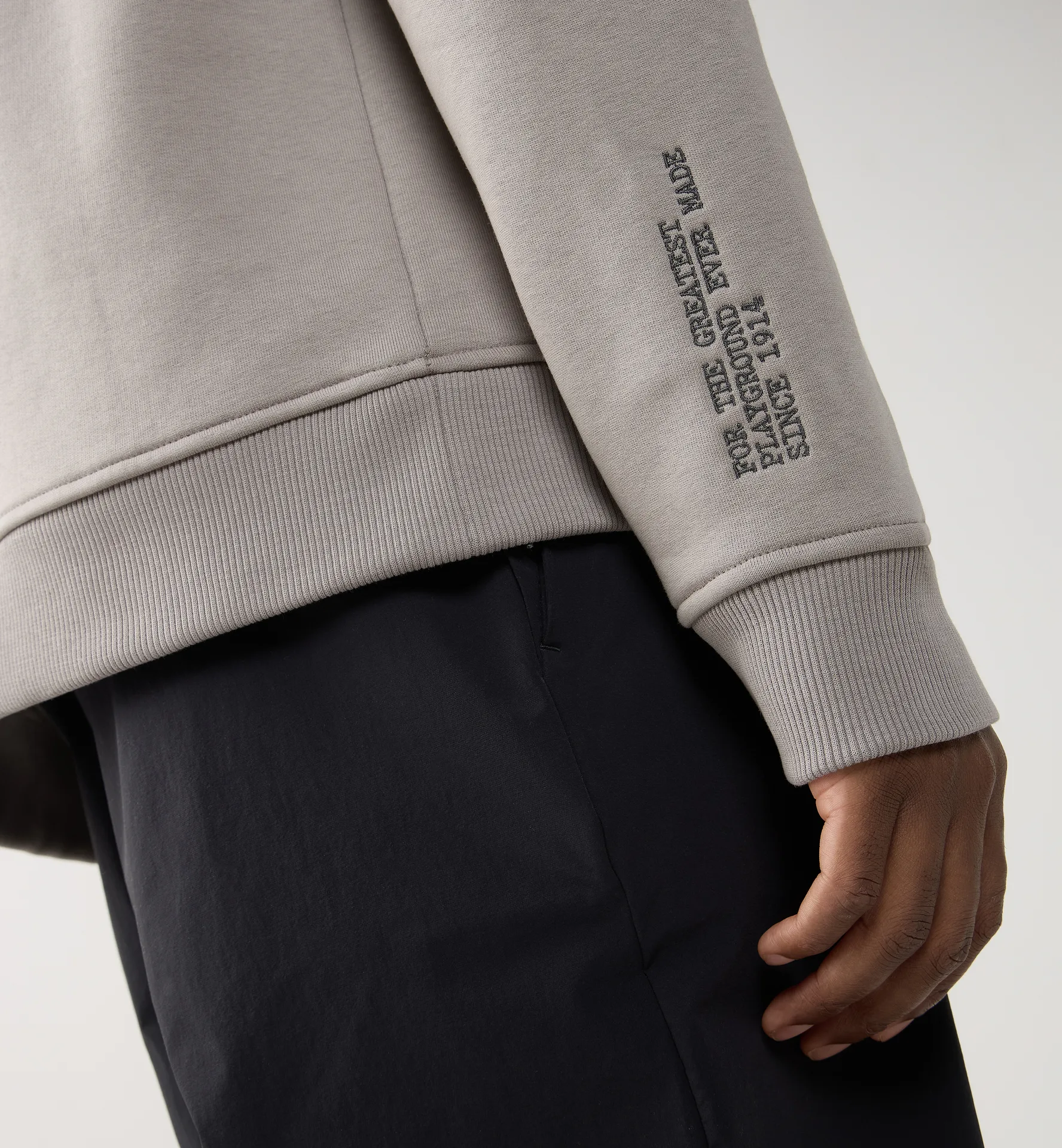 Haglöfs Hoodie Men Stone Brick
