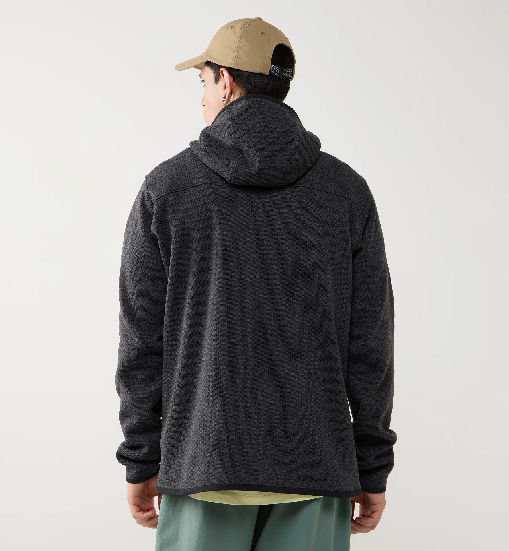Swook II Mid Hood Men Magnetite/True Black