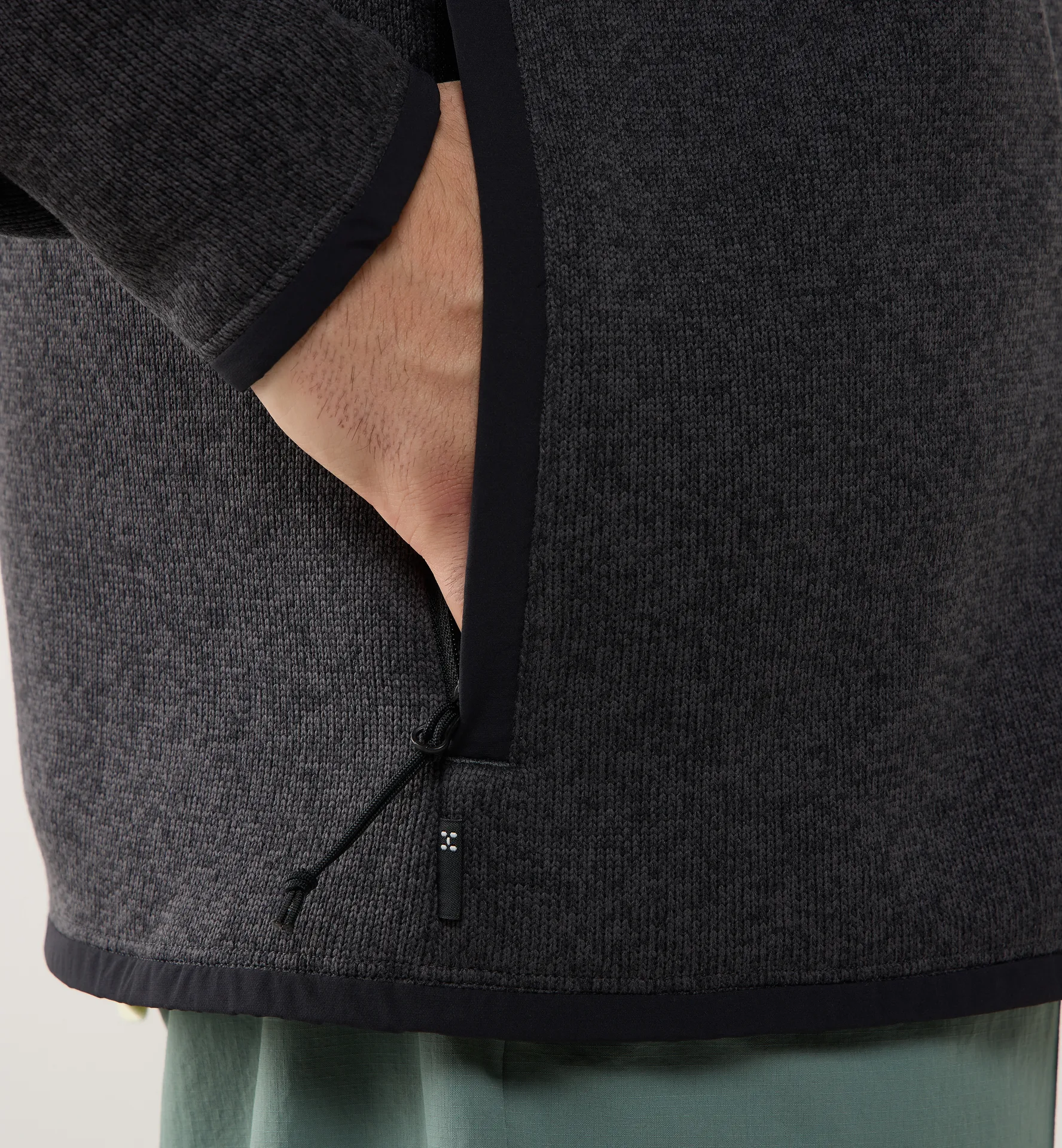 Swook II Mid Hood Men Magnetite/True Black