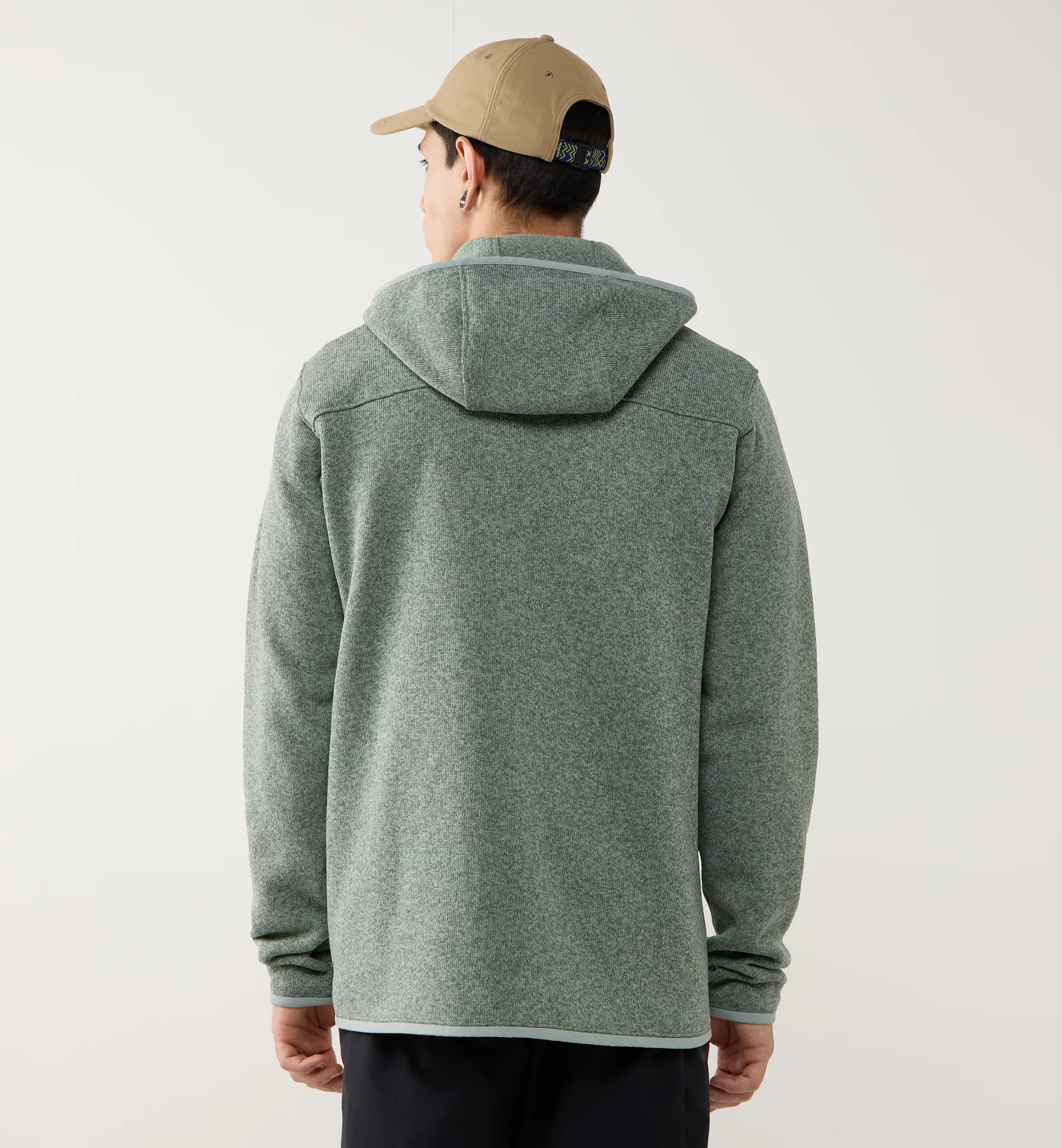 Swook II Mid Hood Men Chlorophyll Green/Dew Green