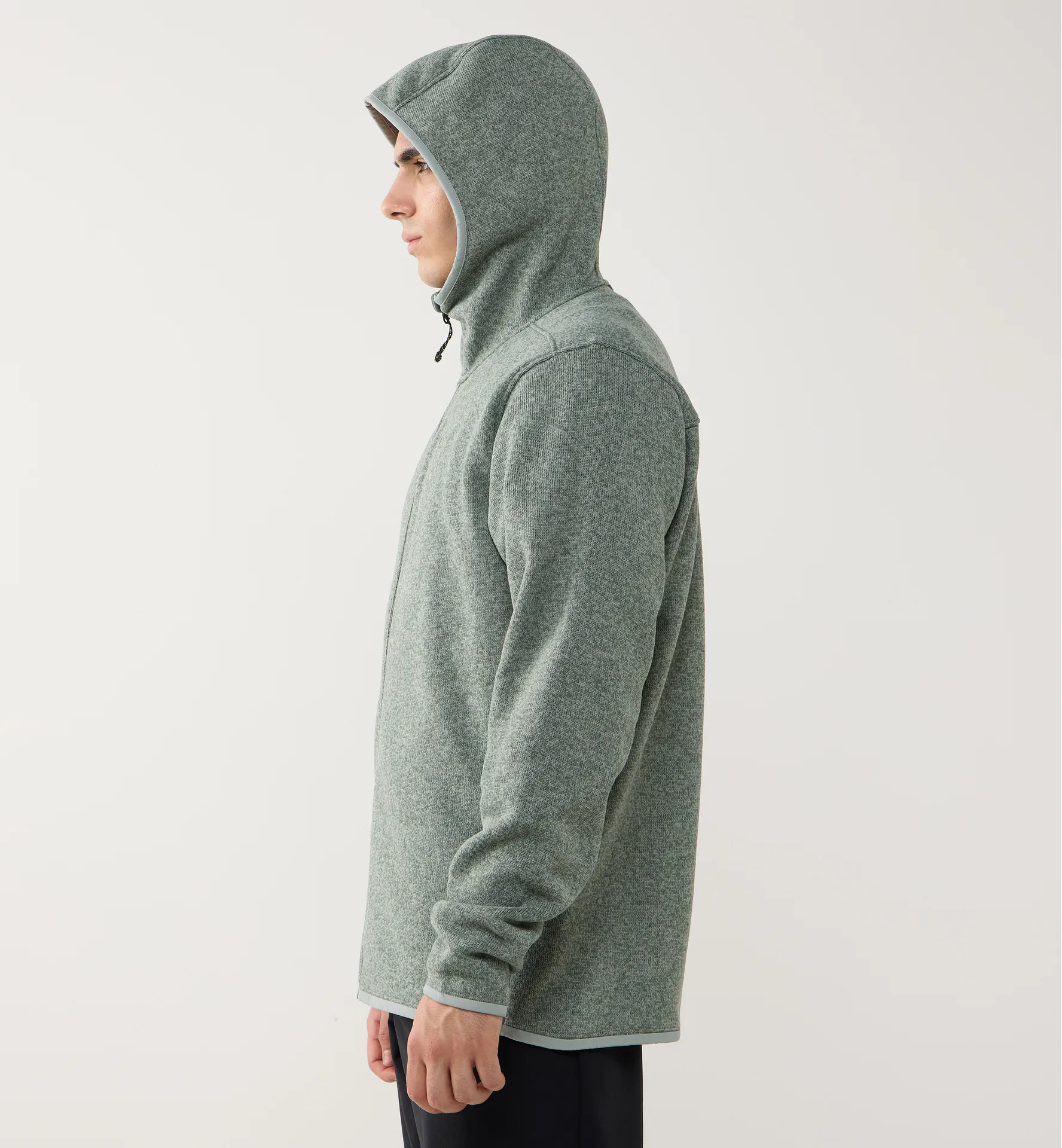 Swook II Mid Hood Men Chlorophyll Green/Dew Green