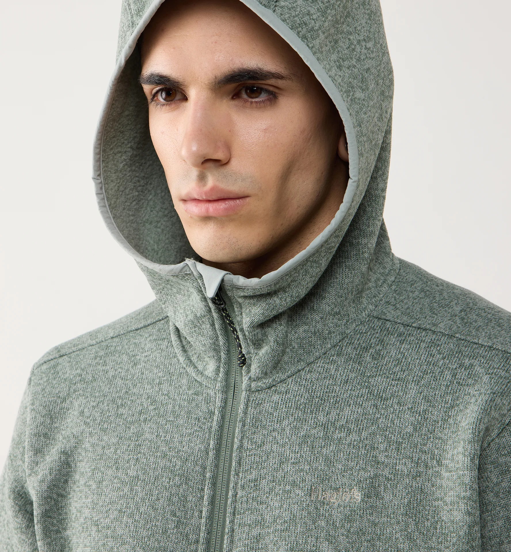 Swook II Mid Hood Men Chlorophyll Green/Dew Green