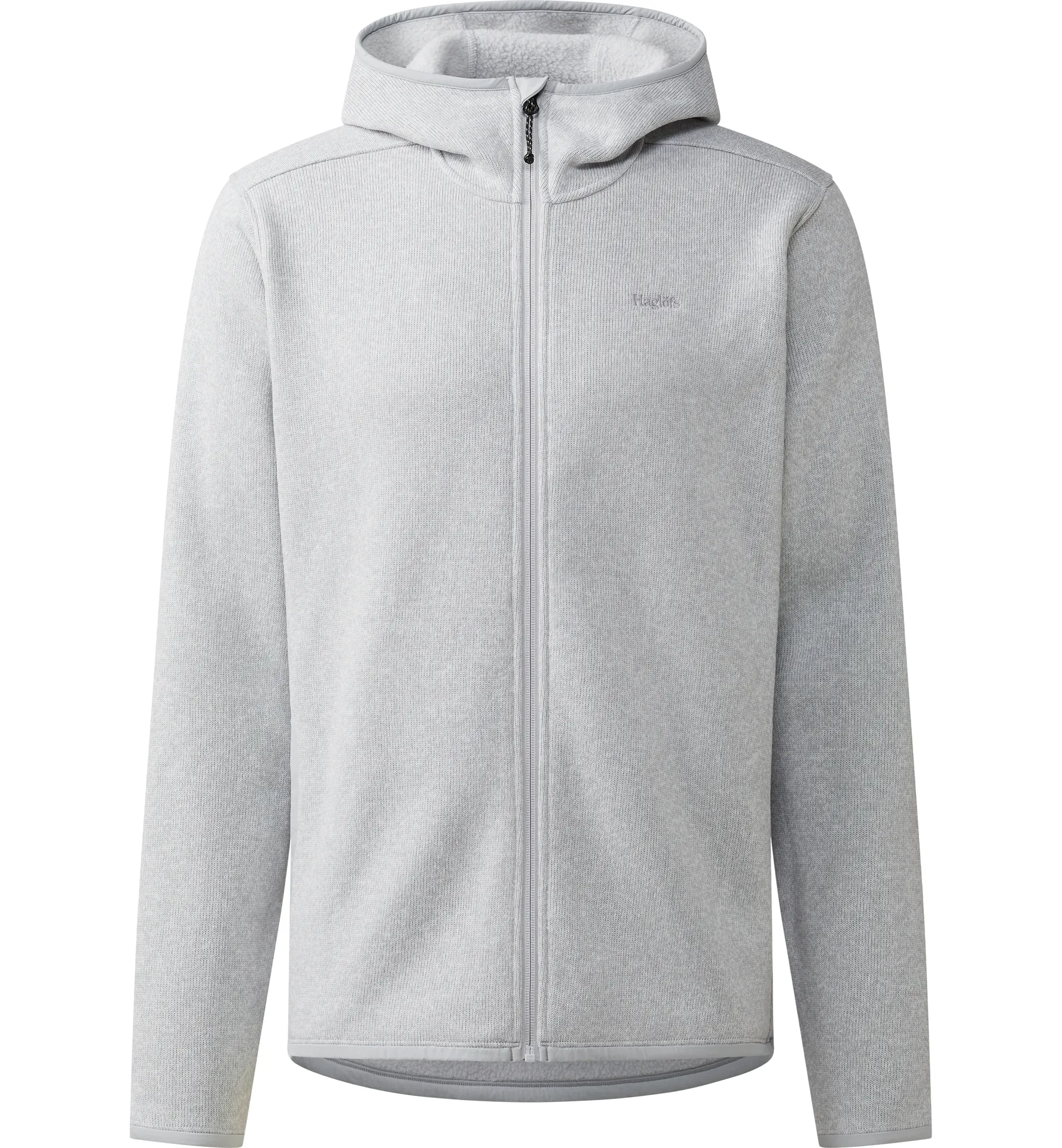 Swook II Mid Hood Men Stone Gray/Soft White