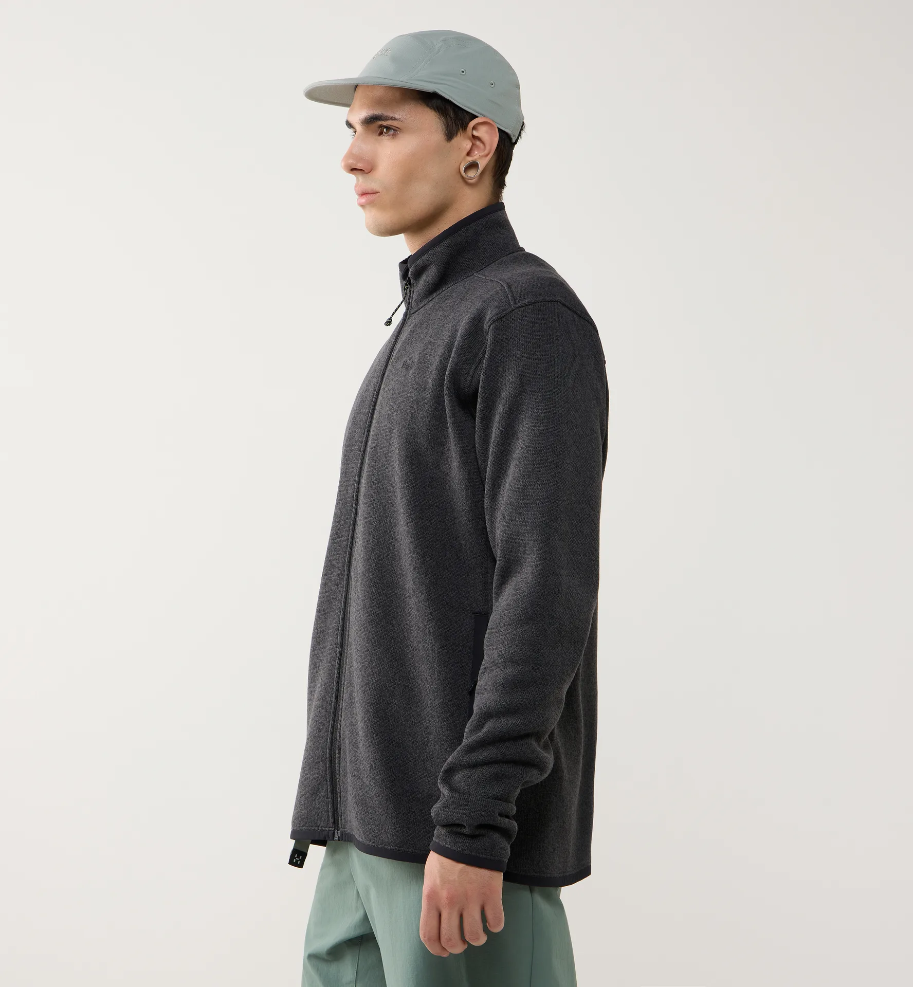 Swook II Mid Jacket Men | Magnetite/True black | Hiking