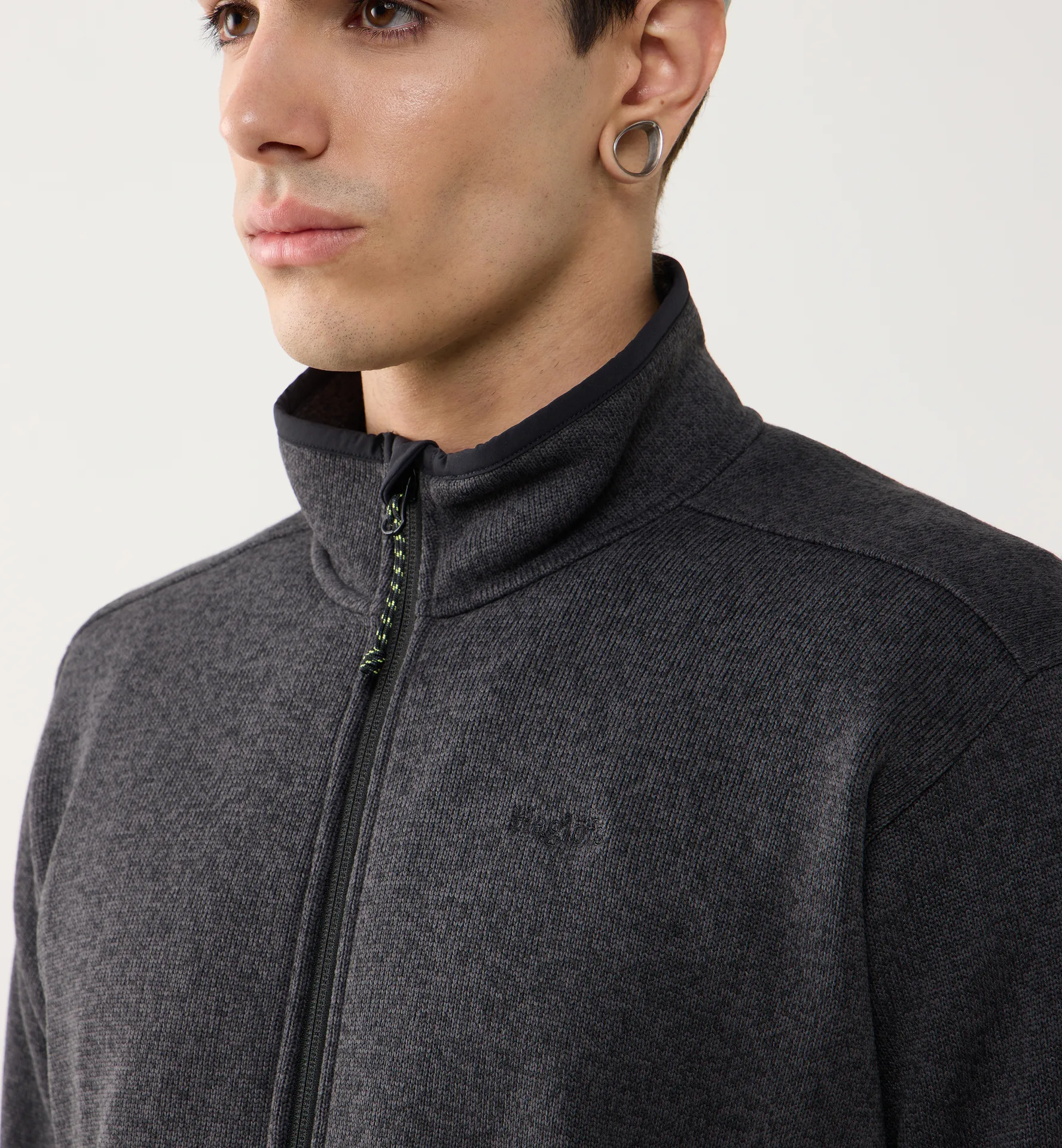 Swook II Mid Jacket Men | Magnetite/True black | Hiking